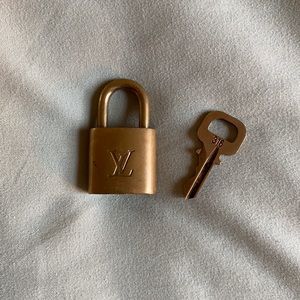 Authentic Louis Vuitton Trunk Lock and Key